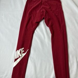 Nike Red Leggings